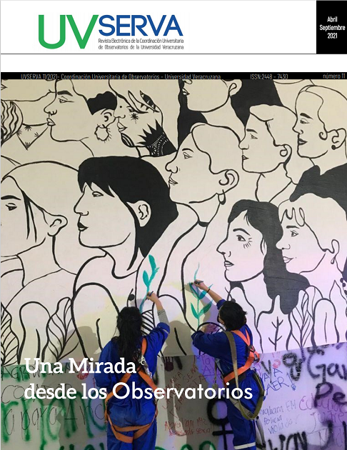 Imagen de la página inicial de la revista